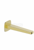 ARMATURA KRAKÓW KFA Wylot wannowy MALAGA BRUSHED LIGHT GOLD 836-007-31